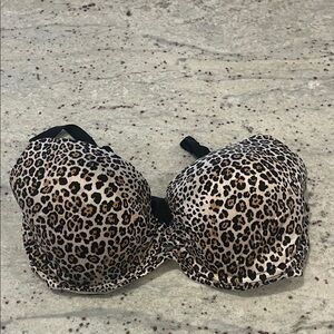 Victoria's Secret Animal Print Lined Demi Bra